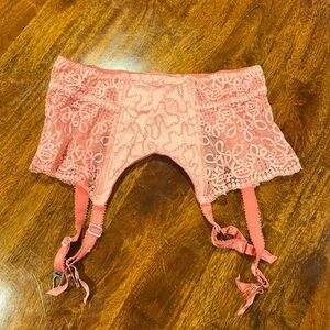 Pink Lingerie Thigh Harness
